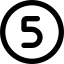 Solid black square used as a decorative spacer or placeholder in the layout