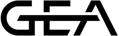 GEA logo (black wordmark)