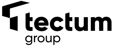 Tectum Group logo featuring a stylized T icon and bold wordmark