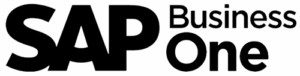 SAP Business One logo (brand name in black typography)
